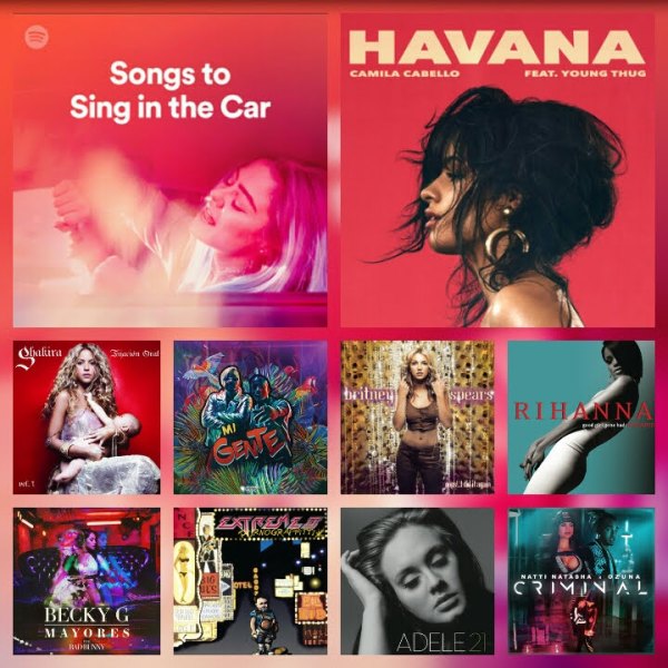 PlayList: Songs to Sing in The Car